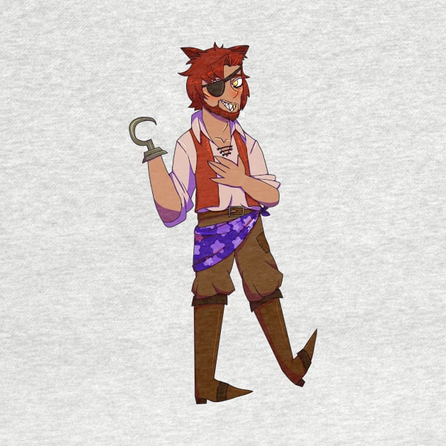 Foxy The Fox Gijinka Transparent by spaceagebarbie